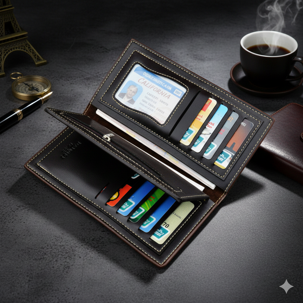 Ultra-Thin, Ultra-Stylish: The Ultimate Men's Wallet